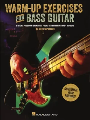 Noty na baskytaru Warm-Up Exercises for Bass Guitar Jen Po Omezenou Doba