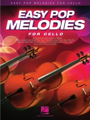 Noty pro cello Easy Pop Melodies Horká Nabídka