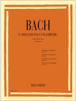 Noty pro piano Variazioni Goldberg Bwv 988 Značkový