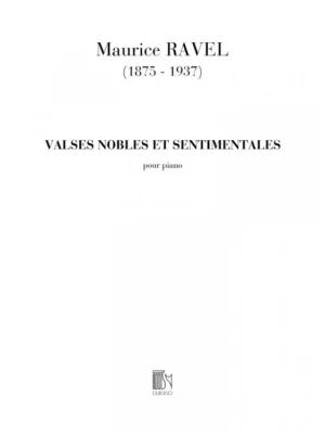 Objednat Nyní Noty pro piano Valses Nobles Et Sentimentals