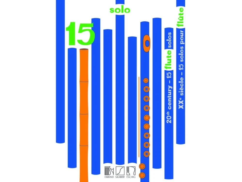 Noty pro flétny 15 Solos pour Flute du XXe Siecle Levný
