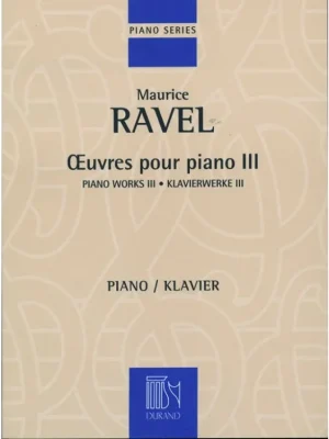 Levný Noty pro piano Oeuvres Pour Piano - Volume III
