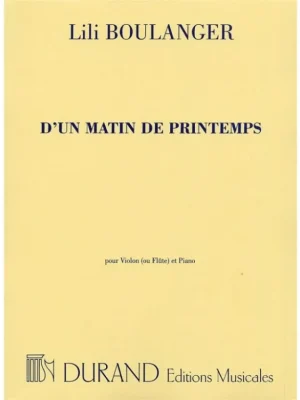 Noty pro flétny D'Un Matin De Printemps Hit Sezóny