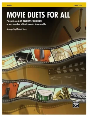 Noty na housle - Movie Duets For All Nová Kolekce