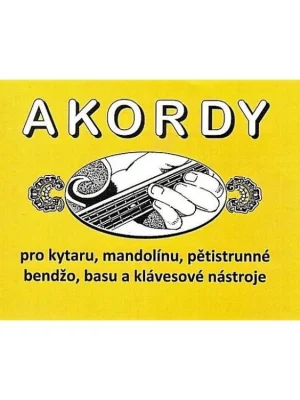 Akordy pro kytaru, mandolínu, banjo, basu a klávesy Cenový Hit