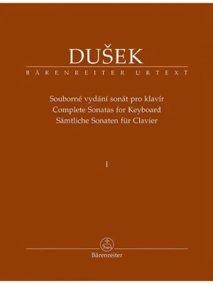 Kup Teď Souborné vydání sonát pro klavír I - Dušek František Xaver
