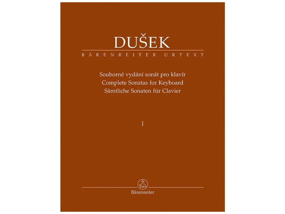 Kup Teď Souborné vydání sonát pro klavír I - Dušek František Xaver