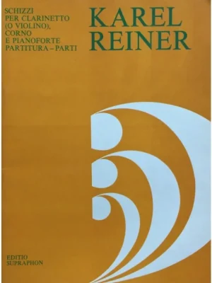 Levný Karel Reiner - Kresby, partitura - hlasy