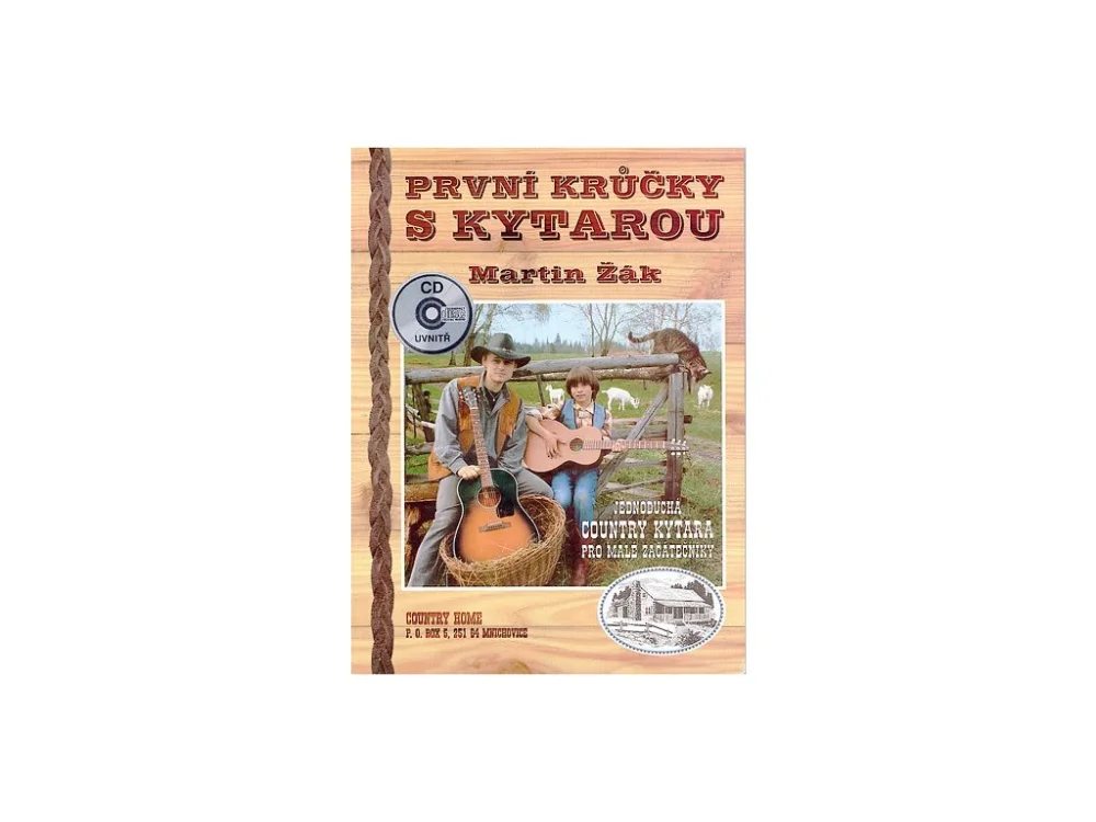 První krůčky s kytarou + CD - Martin Žák Sleva