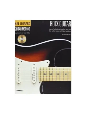 Hal Leonard - Rock Guitar Method + CD Omezená Nabídka
