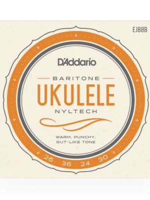Objednat Nyní D'Addario EJ88B Nyltech Ukulele Strings, Baritone