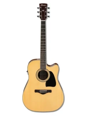 Koupit Online Ibanez AW70ECE-NT Natural High Gloss Elektroakustická kytara Dreadnought