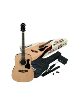 Dokud Zásoby Vydrží Levoruká aksutická kytara Ibanez V50NLJP-NT