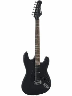 Autentický Dimavery ST-312, elektrická kytara, saténově černá