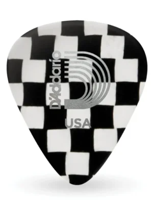 Kup Teď D'Addario Checkerboard Celluloid Guitar Picks 100 pack, Medium