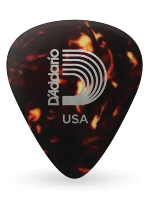 Poslední Šance D'Addario Shell-Color Celluloid Guitar Picks, 25 pack, Heavy