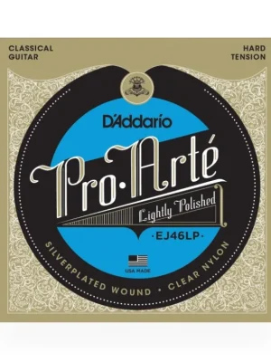 D'Addario EJ46LP Pro-Arte Composite Classical Guitar Strings, Hard Tension Omezená Nabídka
