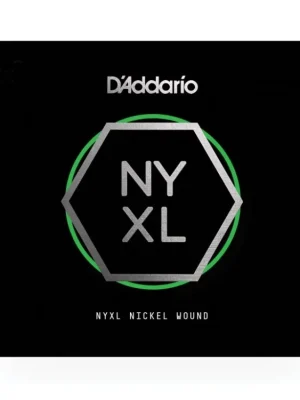 D'Addario NYNW021 NYXL Nickel Wound Electric Guitar Single String, .021 Originální