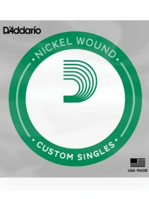 D'Addario NW019 Nickel Wound Electric Guitar Single String, .019 Značkový