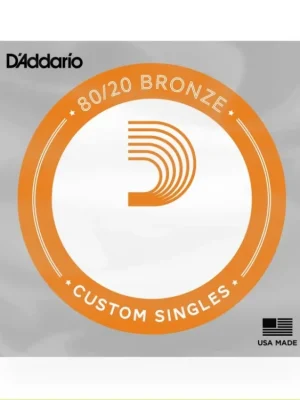 Top Prodej D'Addario BW021 Bronze Wound Acoustic Guitar Single String, .021