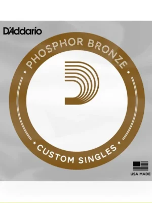 D'Addario PB030 Phosphor Bronze Wound Acoustic Guitar Single String, .030 Přímo Od Výrobce