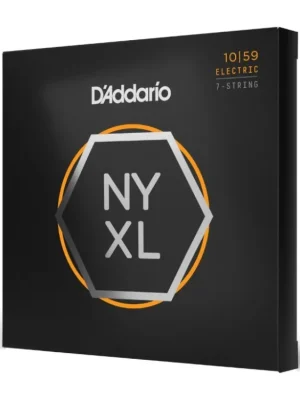Struny pro sedmistrunnou elektrickou kytaruNyxl1059 Sleva