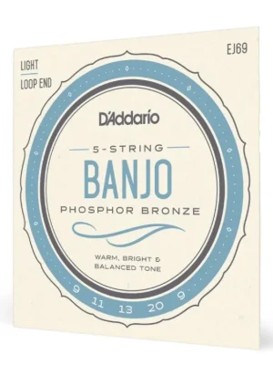 Horká Nabídka Struny na banjo D'Addario EJ69 9-20