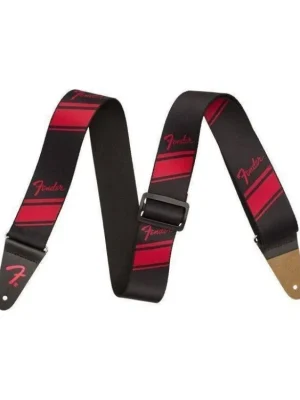 Popruh Fender 2'' Competition Stripe Strap Ruby Výprodej
