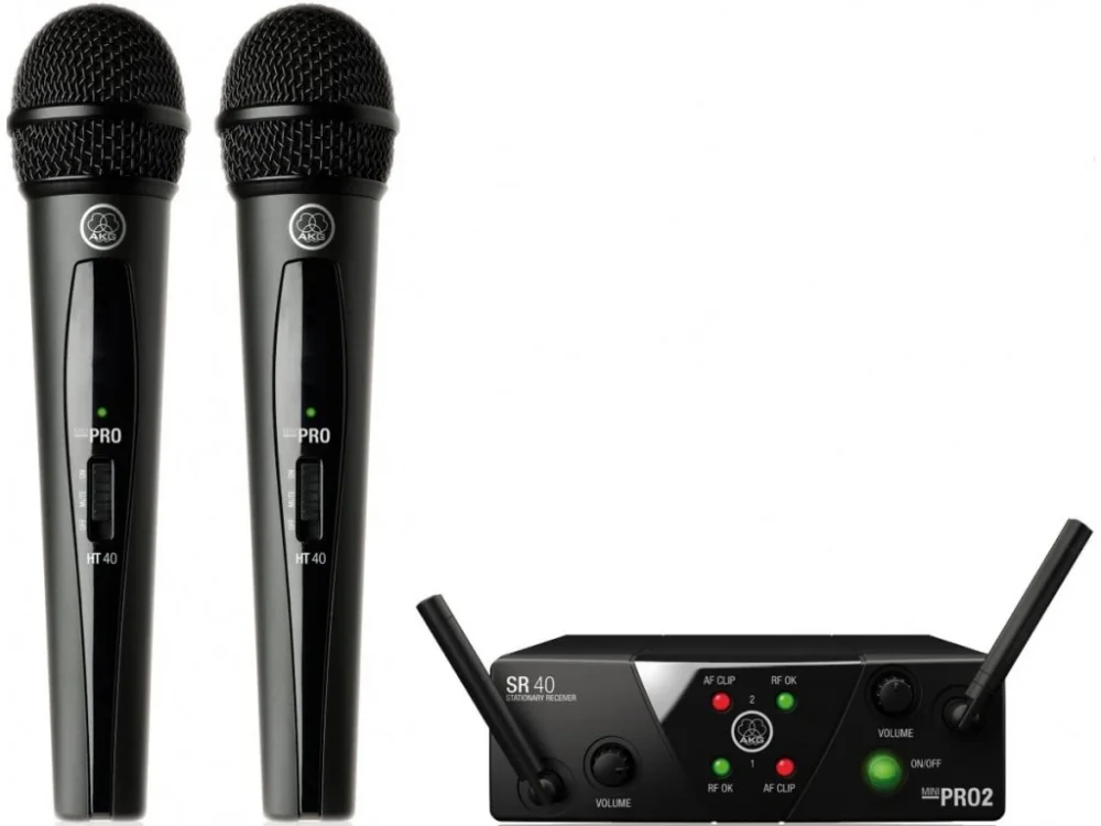 Bezdrátový set AKG WMS40 Mini2 Vocal set dual Odeslání Ihned