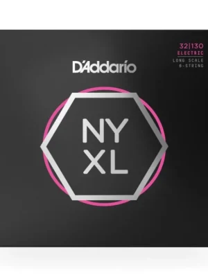 Odeslání Ihned D'Addario NYXL32130 Nickel Wound Bass Guitar Strings, Regular Light 6-String, 32-130, Long Scale