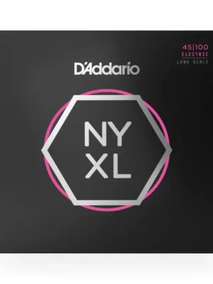 Nakupujte Hned D'Addario NYXL45100 Nickel Wound Bass Guitar Strings, Regular Light, 45-100, Long Scale