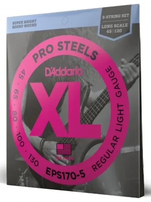 Struny pro baskytaru D'Addario EPS170-5 Zlevněný