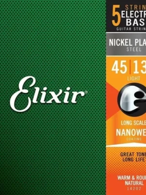 Struny na baskytaru Elixir 14202 Nickel Plated Steel 45/130 Objednat Nyní