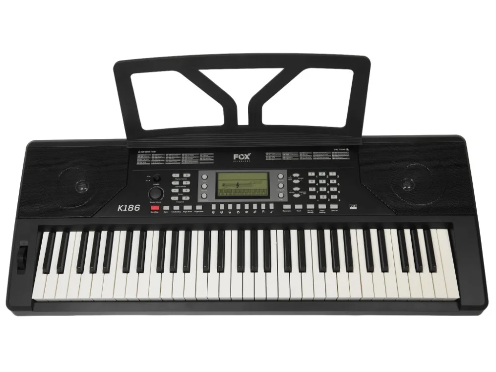 Časově Omezené Klávesy s dynamikou úhozu FOX K186