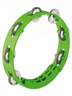 Bezpečná Platba NINO Percussion - COMPACT ABS TAMBOURINE 8" NINO, GRASS GREEN NINO49GG
