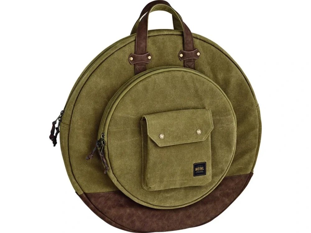 Zlevněný TAMA - CYMBAL BAG, BACKPACK 22" MEINL, WAXED CANVAS COLLECTION, VINTAGE KHAKI MWC22KH