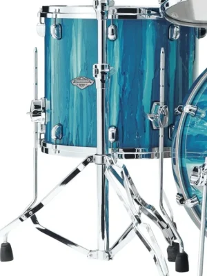 Oblíbený TAMA - TAMA Starclassic Performer, Floor Tom, 1816, Chrome-HW, Sky Blue Aurora MBSF18D-SKA