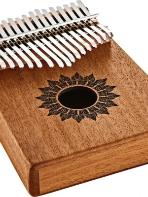 Rychlé Dodání TAMA - KALIMBA C MAJOR 17-NOTES MEINL, MATTE, ROUND HOLE, WITH CASE, MAHOGANY KL1708H