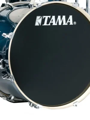 Výprodej TAMA - BASSDRUM 22"x 16" IMPERIALSTAR, HAIRLINE BLUE IEB22DW-HLB