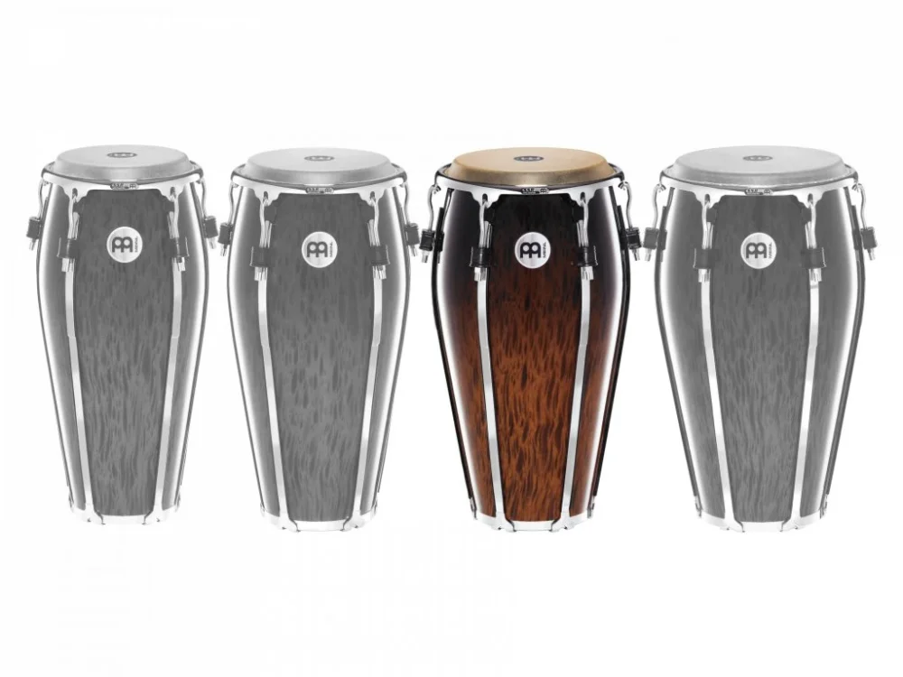 MEINL Percussion - CONGA 12" FLOATUNE WOODMEINL, BROWN BURL, SSR-DRUM HOOP FL12BB Horká Nabídka