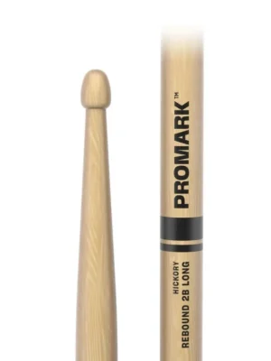 ProMark Rebound 2B Long Hickory Drumstick, Acorn Wood Tip Must-Have