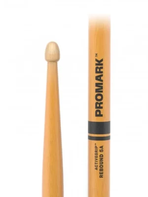 ProMark Rebound 5A ActiveGrip Clear Hickory Drumstick, Acorn Wood Tip Zlevněný