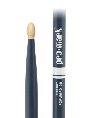 Výprodej ProMark Classic Forward 5A Painted Blue Hickory Drumstick, Oval Wood Tip