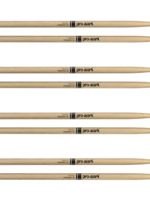 ProMark Classic Forward 5B Hickory Drumstick, Oval Wood Tip, 4-Pack Nejlepší Cena