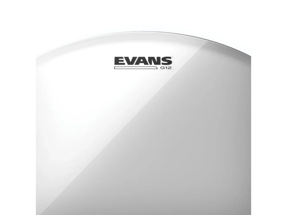 Autentický Evans G12 Clear Drum Head, 13 Inch