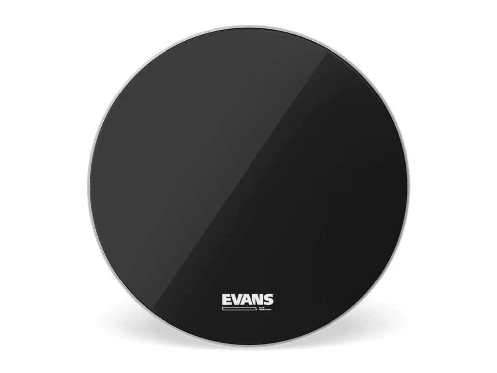 Odeslání Ihned Evans EQ3 Resonant Black Bass Drum Head, No Port, 22 Inch