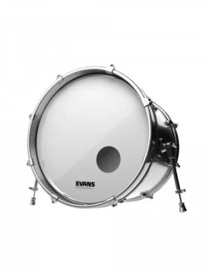 Vrácení Zdarma Evans EQ3 Resonant Smooth White Bass Drum Head, 26 Inch