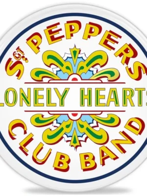 Evans Sgt. Pepper's Souvenir Drumhead, 12 inch Levný