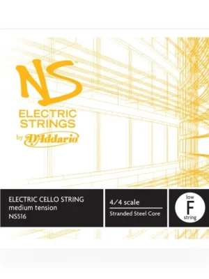 Odeslání Ihned D'Addario NS Electric Cello Single Low F String, 4/4 Scale, Medium Tension