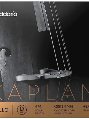 D'Addario Kaplan Cello Single D String, 4/4 Scale, Heavy Tension Bezpečná Platba